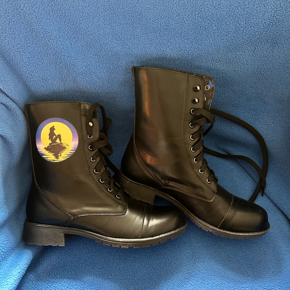 Little Mermaid Combat Disney boots